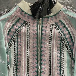 Balmain and Maluma Collaboration Bomber Jacket